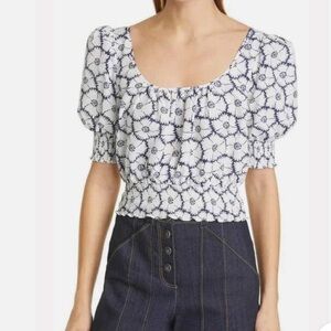 Cinq A Sept Women's Elliot Puff Sleeve Top